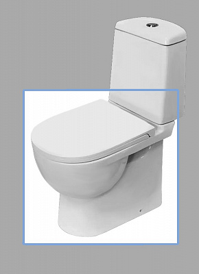 Чаша унитаза (без стульчака) Sanita Luxe "Best" WC/Best/N/WHT.G/S1