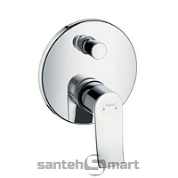 Смеситель для ванной Hansgrohe Metris 31493000 без механизма