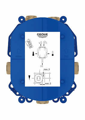 Термостат Rapido T 35500000 GROHE, встраиваемый механизм, без верхней панели (Уценка)