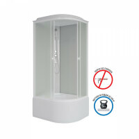 Душевая кабина 120х80 Niagara Promo P120/80/40L/MT левая, высокий поддон
