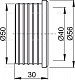 Гофрированная прокладка AlcaPlast S0156-ND 50/40