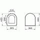 Комплект инсталляции с унитазом Vitra Zentrum 9012B003-7205(4в1)