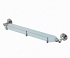 Полка стеклянная с бортиком WasserKraft Ammer K-7044