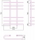 Полотенцесушитель комбинированный Сунержа Фурор-ПРОФИ 800x600