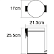 Ведро для мусора WasserKRAFT 3л K-633LB