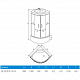Душевая кабина Erlit ER3510TP-C3-RUS
