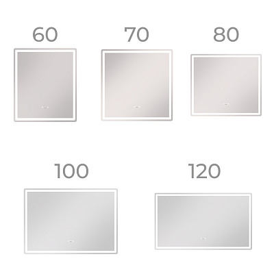 Зеркало 70х70 VIGO Geometry Step 700