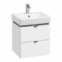 Тумба с раковиной Aquaton Скай PRO 60 белый глянец 1A238201SY010