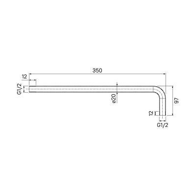 Кронштейн Iddis Built-in Shower Accessories 001BB35i61