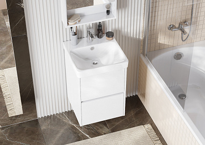 Тумба с раковиной 45 см AQUATON Сканди 45 1A251601SD010