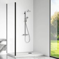 Боковая панель к душевому ограждению 80х190 CUBE SP-80-C-B 80х190 GoodDoor КУ00023