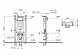 Комплект инсталляции с безободковым унитазом Vitra Mia Round 9856B003-7200