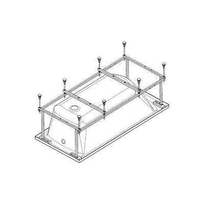 Монтажный комплект для ванны Santek Фиджи 150Х75  1WH501603