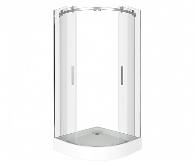 Душевое ограждение Good Door Galaxy R-TD-100-C-CH