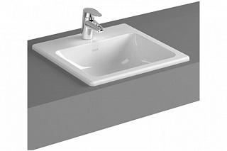 Раковина накладная Vitra S20 45 см 5463В003-0001 врезная в столешницу