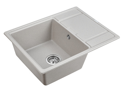 Мойка для кухни кварцевая Paulmark Weimar PM216550-GR