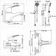 Комплект для ванной 3 в 1 WasserKRAFT A31011