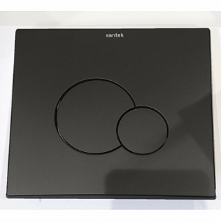 Панель для смыва инсталляции Santek черная 1WH501781