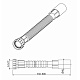 Гибкое соединение 5/4" × 40 пластмасса AlcaPlast A730