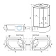 Душевая кабина ERLIT ER 3512TPR-C3