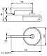 Лампа для монтажа на зеркале Ideal Standard Simple U N1300AA