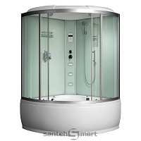 Душевая кабина Frank F661 угловая 130×130×220 высокий поддон