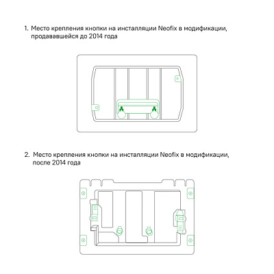 Клавиша смыва, механическая, черный матовый, Unifix, IDDIS, UNIS1MBi77